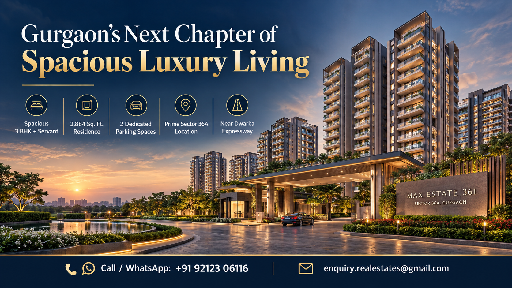 Gurgaon’s Next Chapter of Spacious Luxury Living