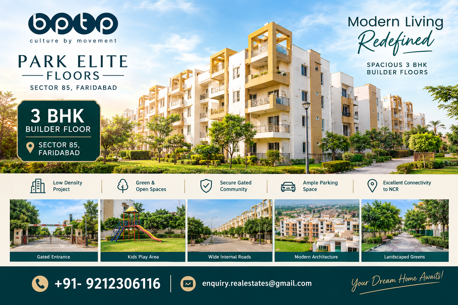 BPTP Park Elite Floors 3 BHK Resale Price Trends, Demand and Investment Potential
