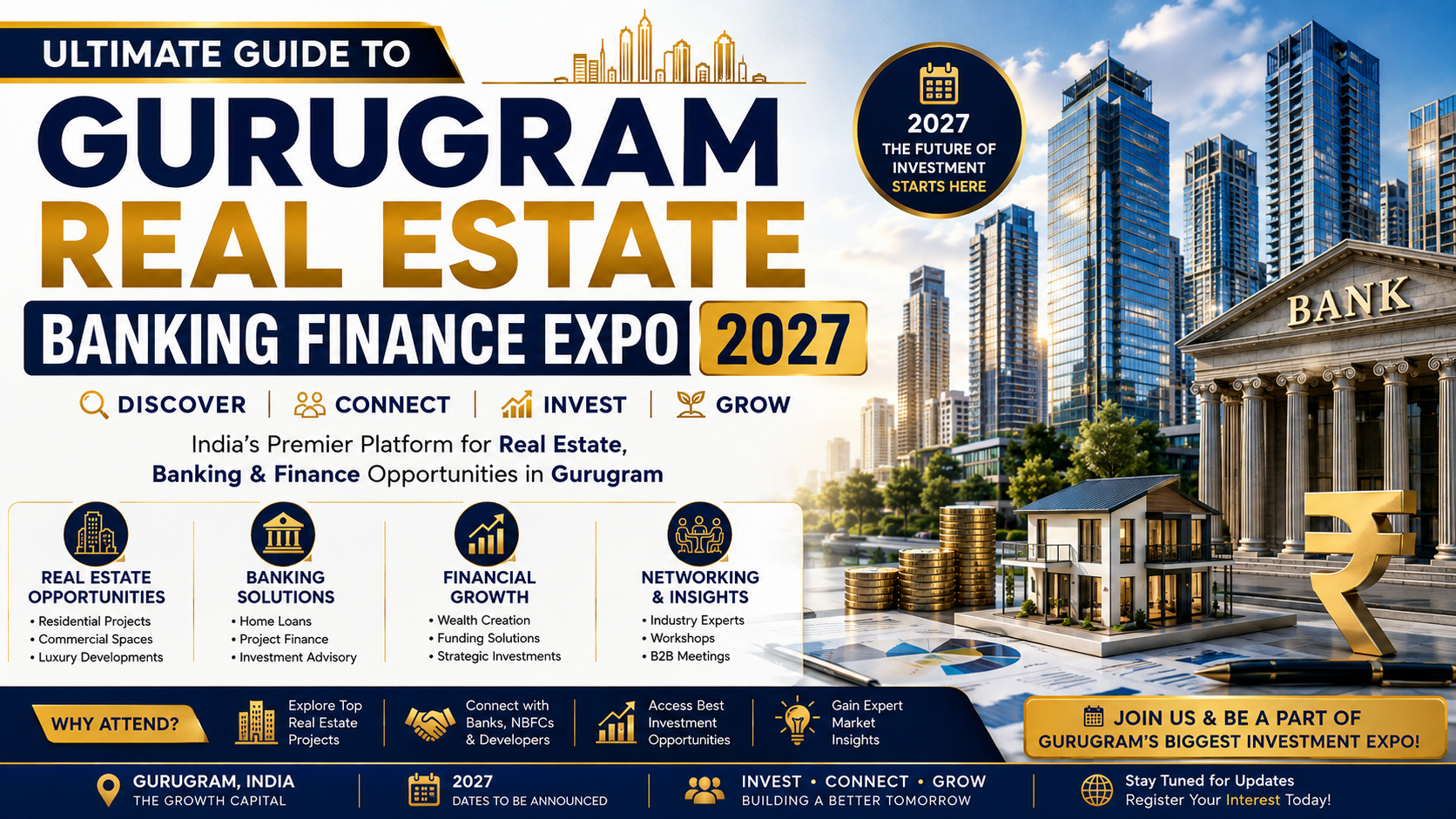 Ultimate Guide to Gurugram Real Estate Banking Finance Expo 2027