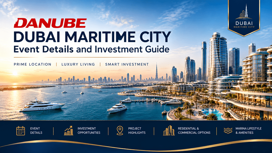Danube Dubai Maritime City Event Details And Investment Guide