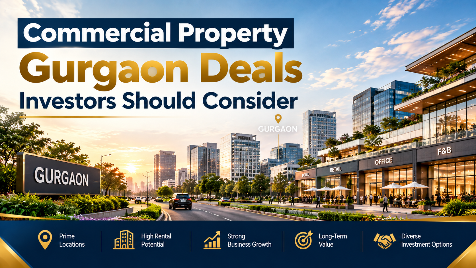 Commercial Property Gurgaon Deals Investors Should Consider