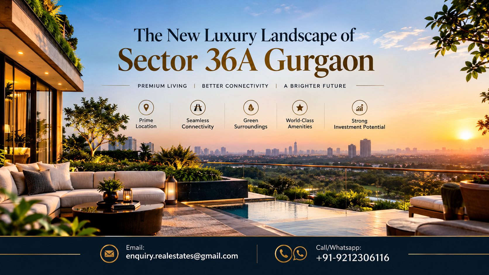 The New Luxury Landscape Of Sector 36a Gurgaon