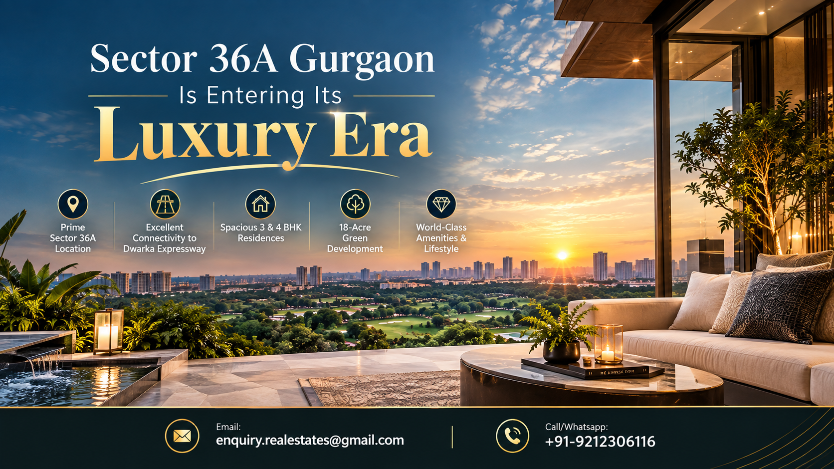 Sector 36A Gurgaon Is Entering Its Luxury Era
