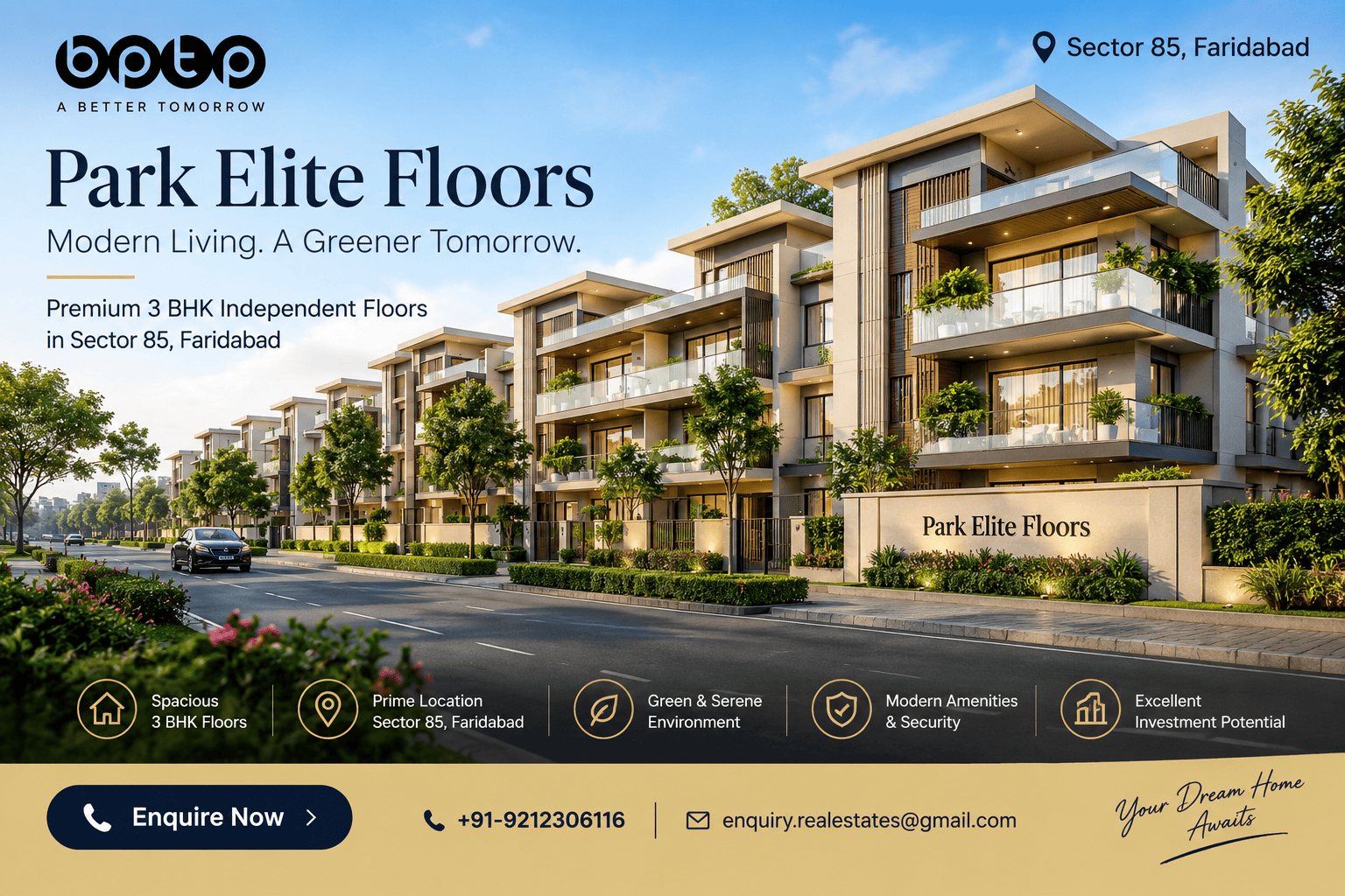 Bptp Park Elite Floors Sector 85 Faridabad Buyer Guide