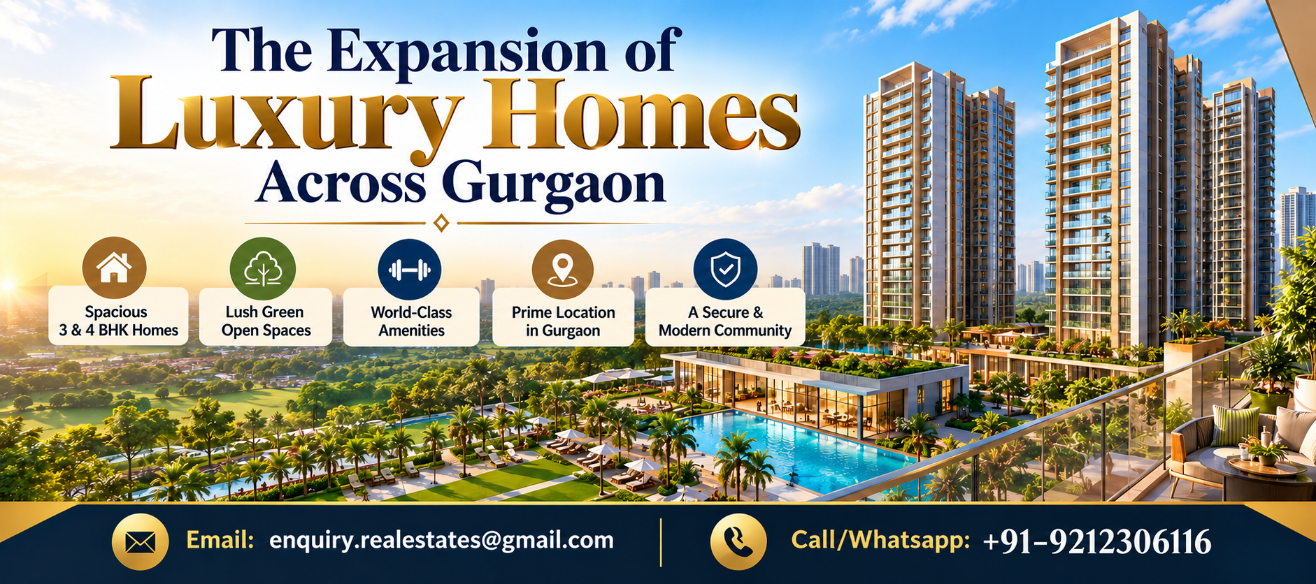 The Expansion of Luxury Homes Across Gurgaon