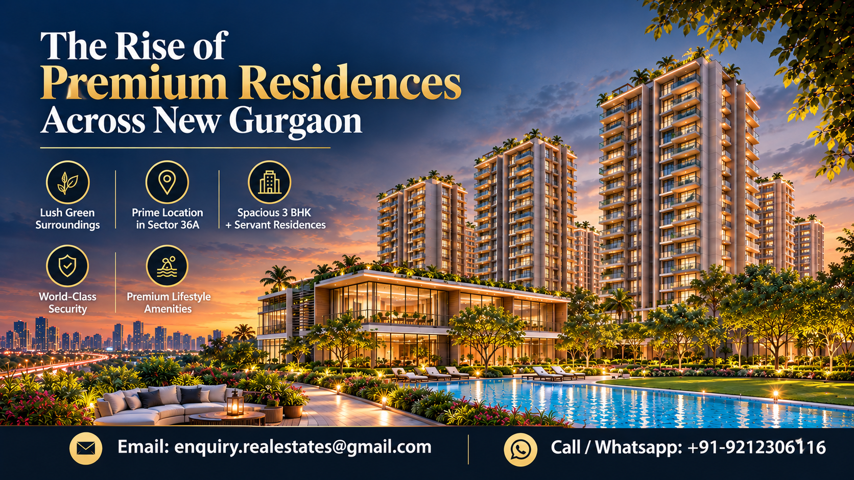 The Rise Of Premium Residences Across New Gurgaon