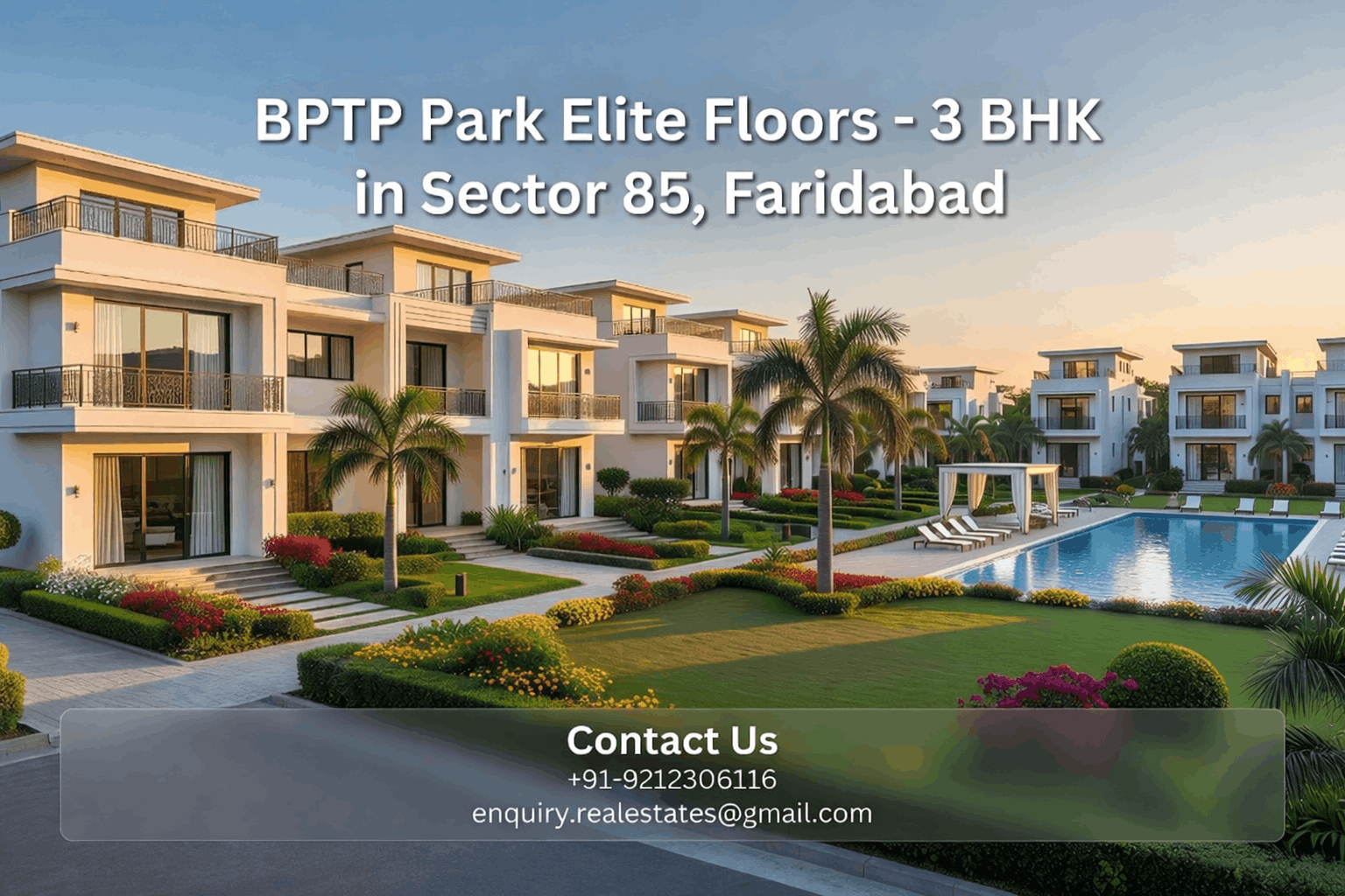 Bptp Park Elite Floors 3 Bhk Ground Vs First Floor Guide