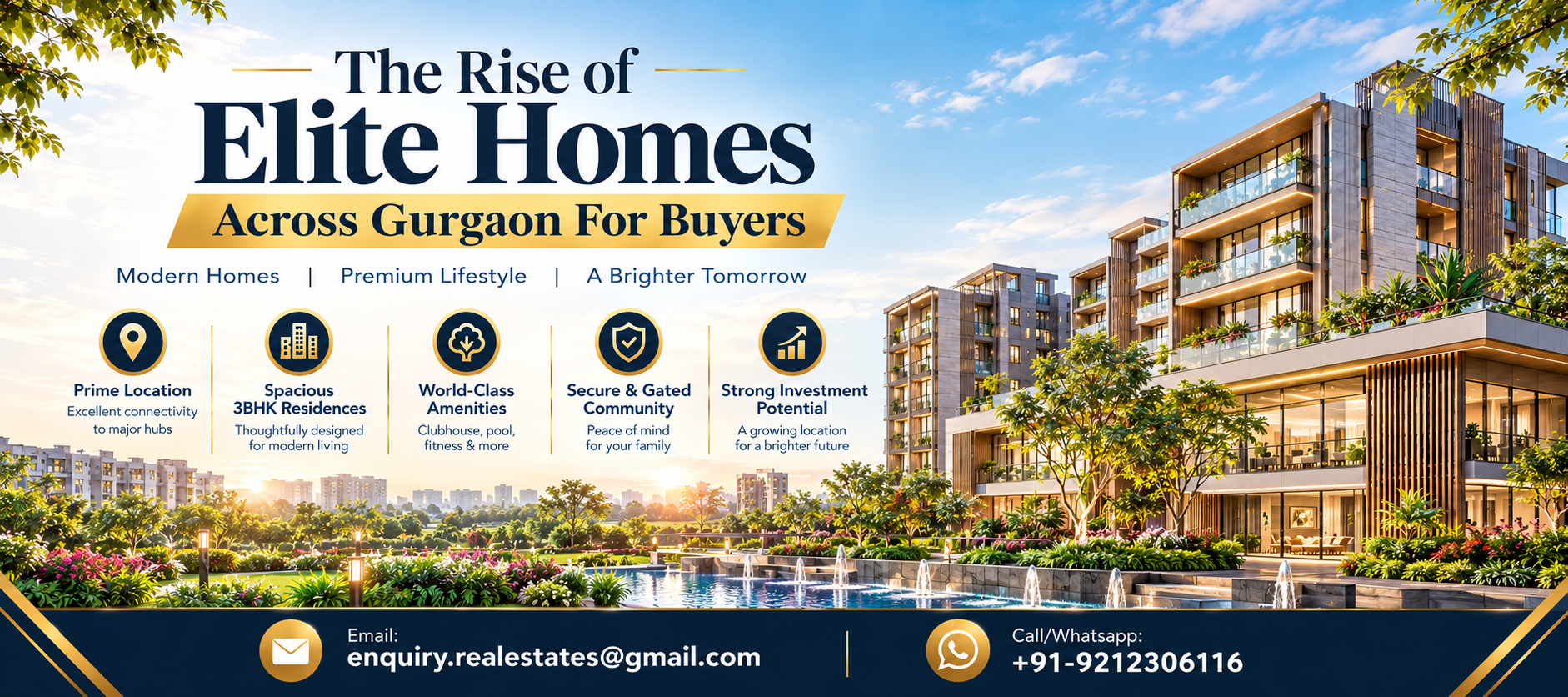 The Rise Of Elite Homes Across Gurgaon For Buyers