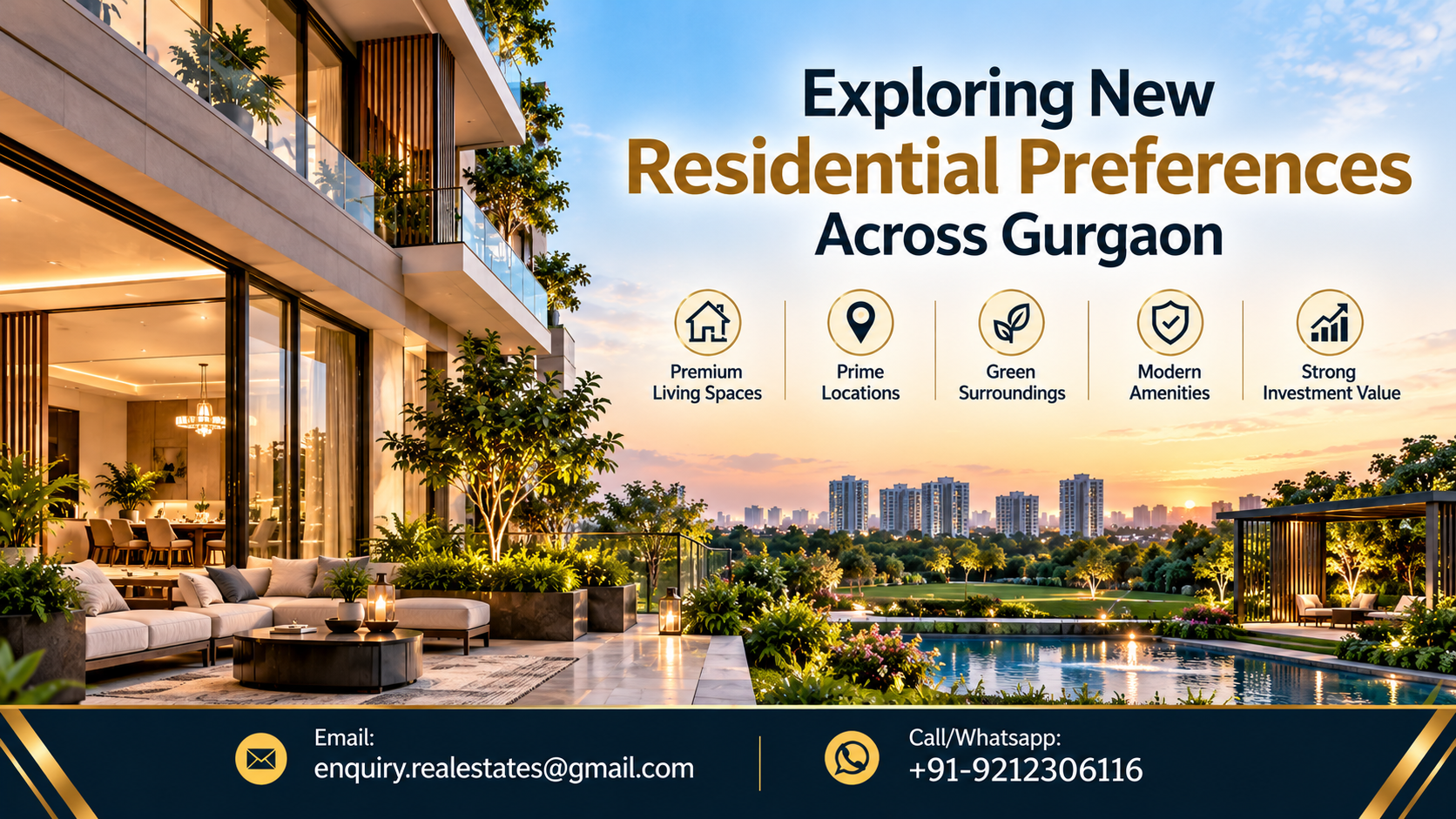 Exploring New Residential Preferences Across Gurgaon
