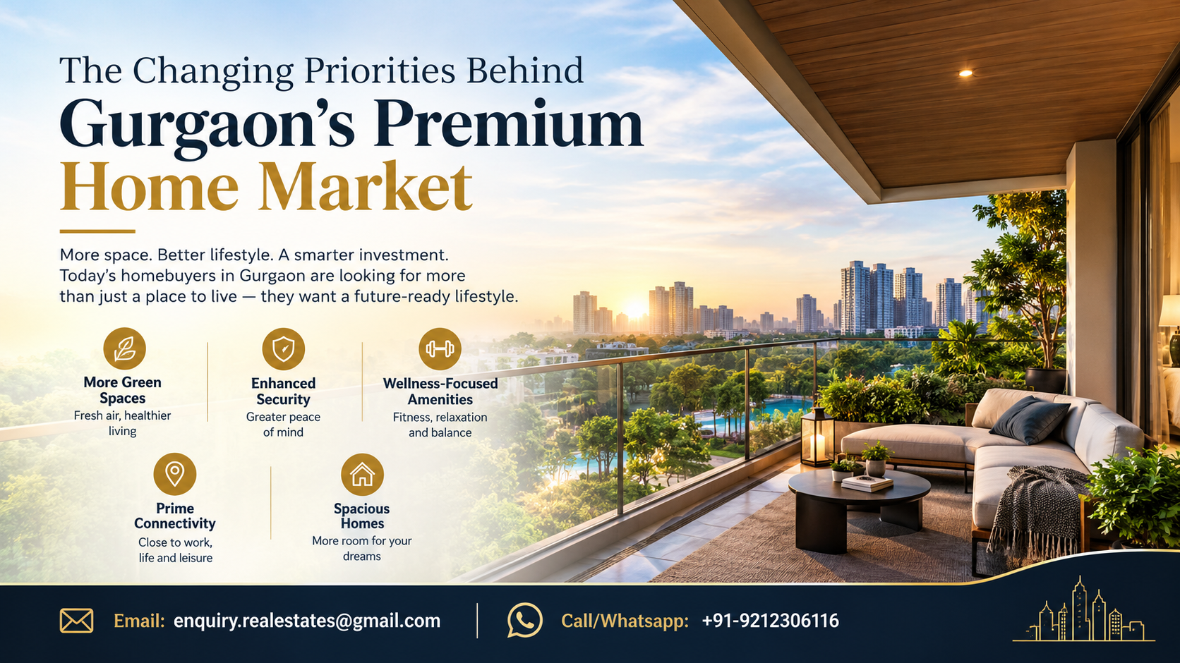The Changing Priorities Behind Gurgaon’s Premium Home Market