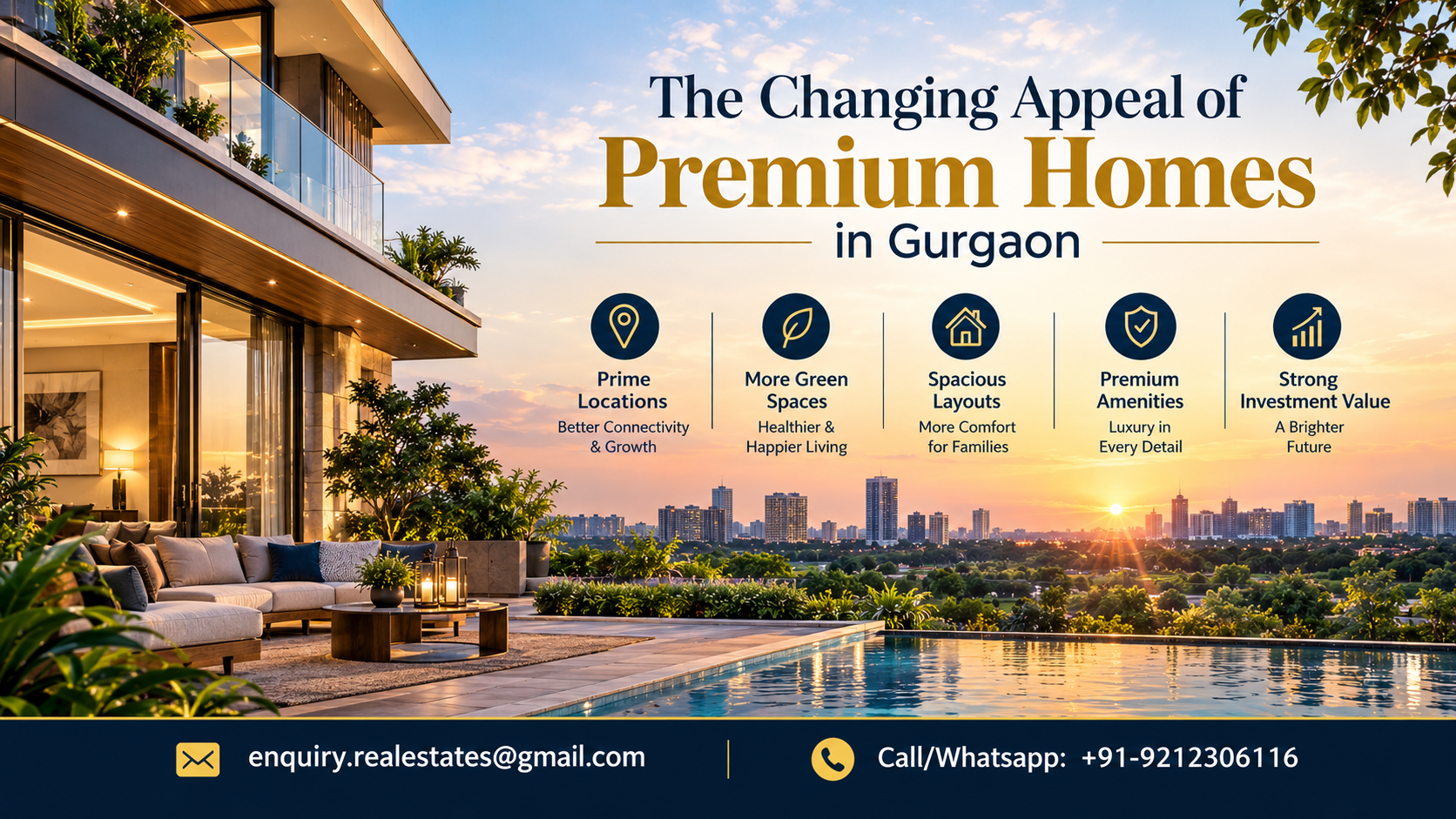 The Changing Appeal Of Premium Homes In Gurgaon