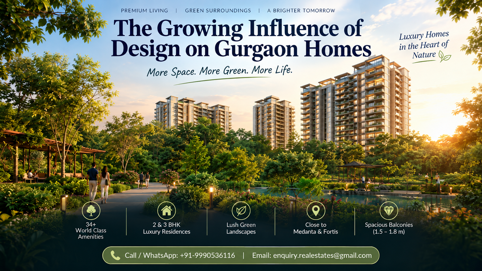 The Growing Influence of Design on Gurgaon Homes