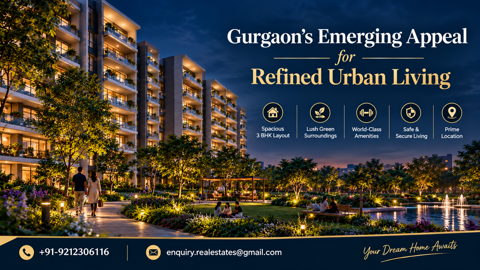 Gurgaon’s Emerging Appeal For Refined Urban Living
