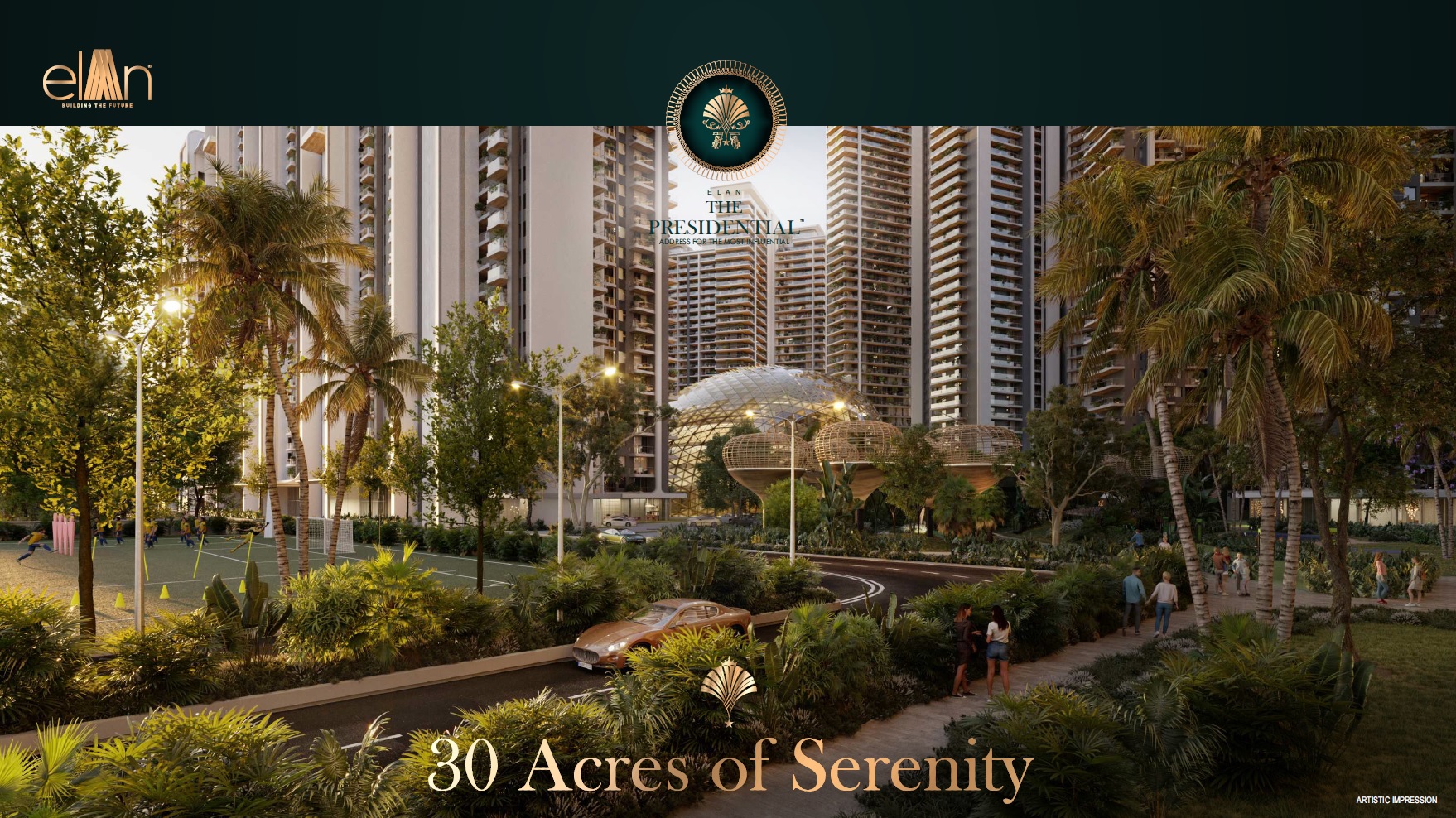 5 BHK Residential Apartments in  Elan The Presidential, Sector-106 Gurgaon